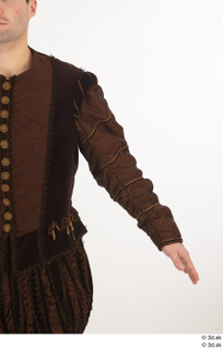  Photos Man in Historical Dress 23 16th century Historical clothing arm brown suit sleeve 0004.jpg